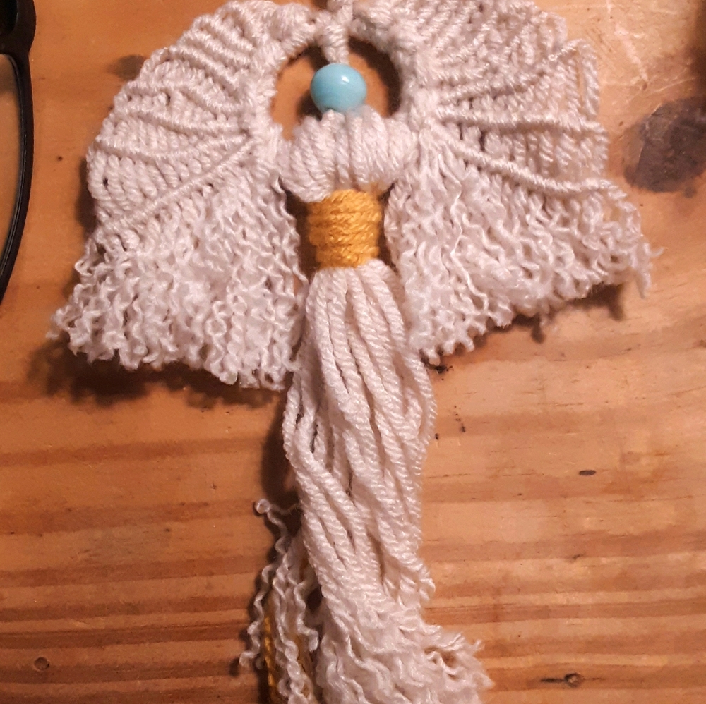 Macrame Christmas Angel